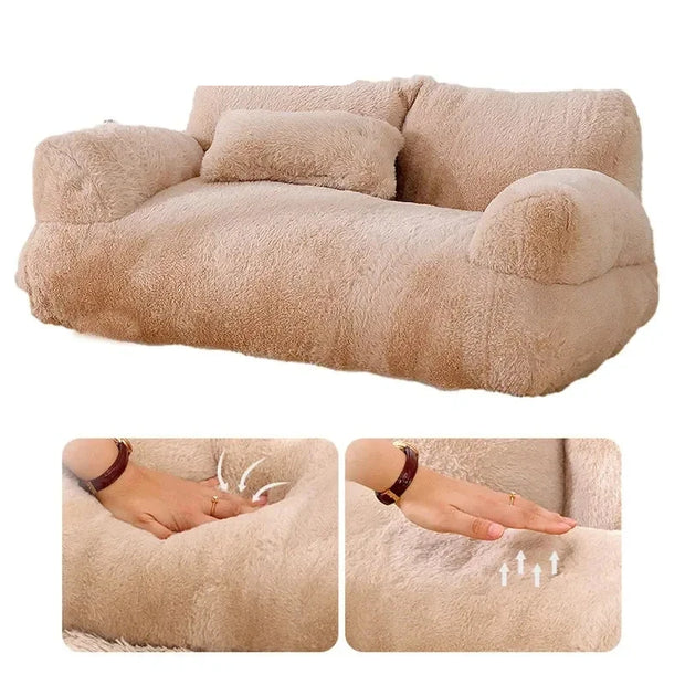 Furcouch Luxury Pet Sofa, Bunny Fur